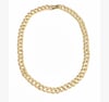 Iced out Cuban link necklace 