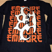 Image 1 of EMMURE "SLAVE TO THE GAME" BLUE LONG SLEEVE SHIRT