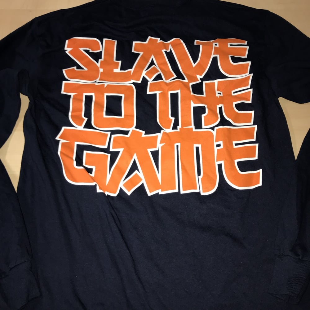 EMMURE "SLAVE TO THE GAME" BLUE LONG SLEEVE SHIRT