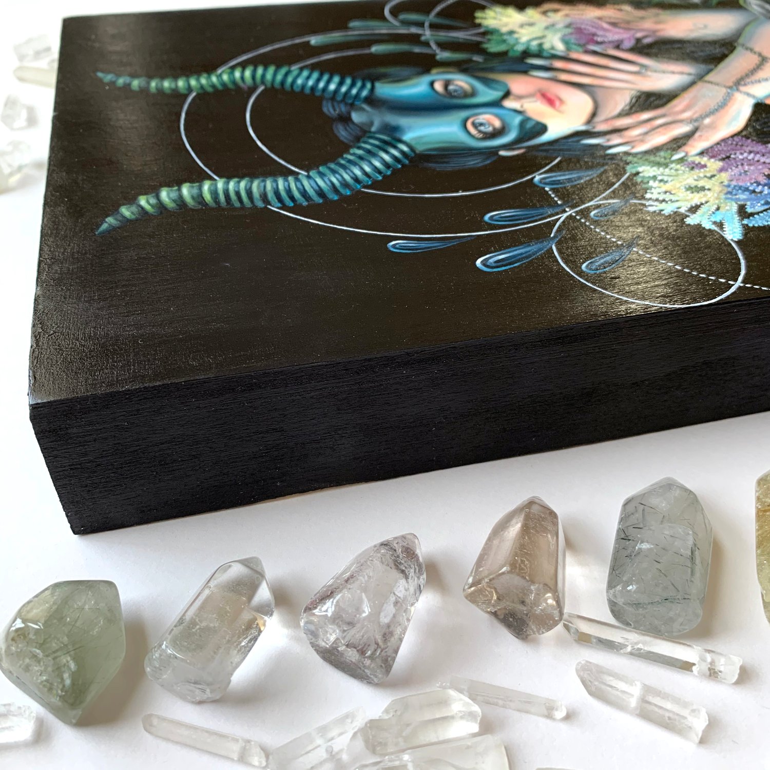 Image of 'Capricorn' Original Oil Painting