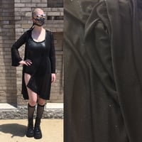 Image 4 of Glitter Mesh Hooded Robe