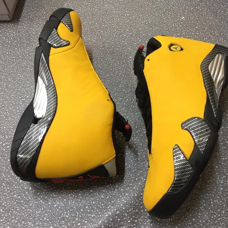 jordan retro 14 university gold