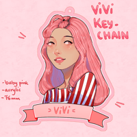 LOONA ViVi Keychain