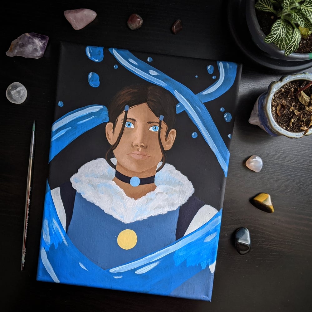 Image of Katara - Original Acrylic Painting on Canvas