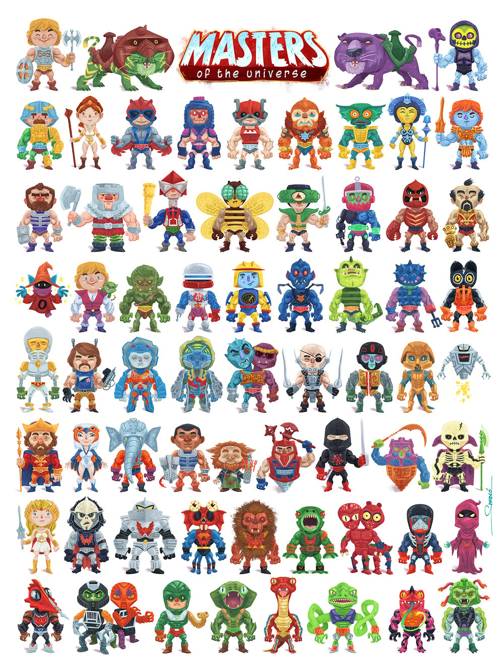 Masters of the Universe 2.0 Print