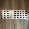 LR Hood Replacement Decals