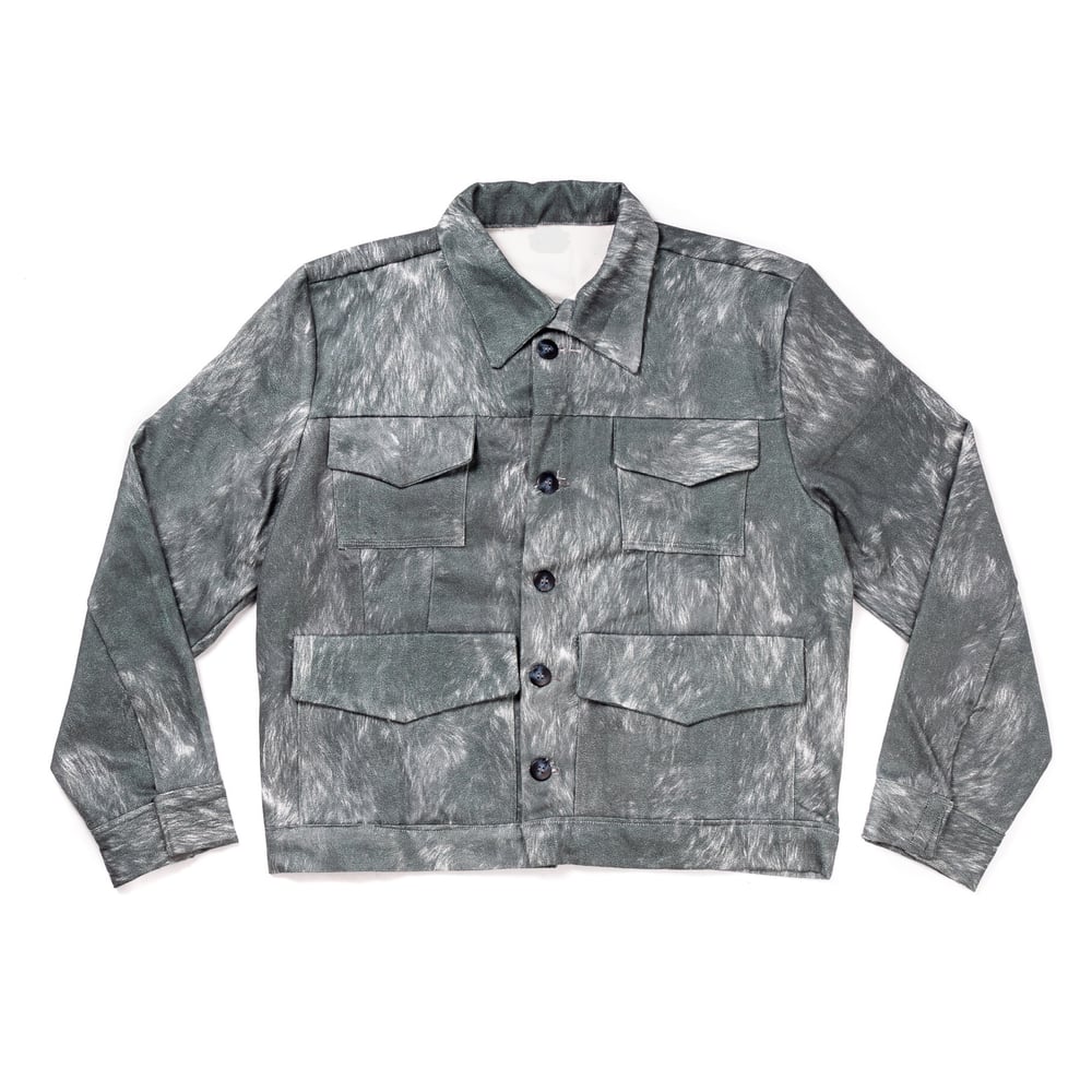 Image of Grey Cargo Jacket