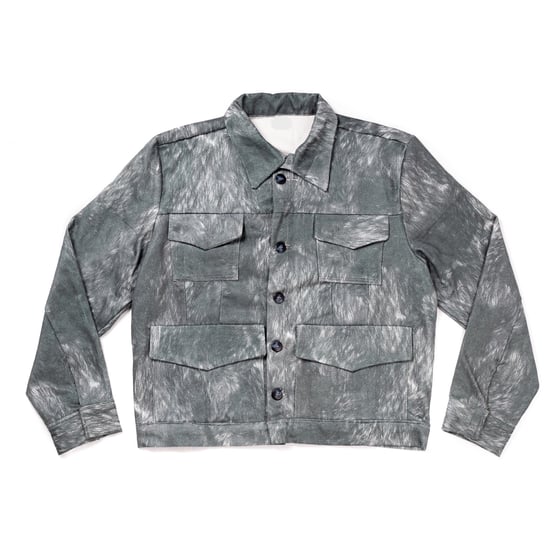 Image of Grey Cargo Jacket