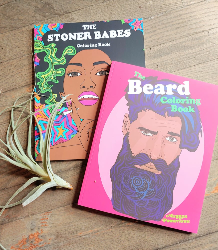 Image of Beard or Babes Coloring Book