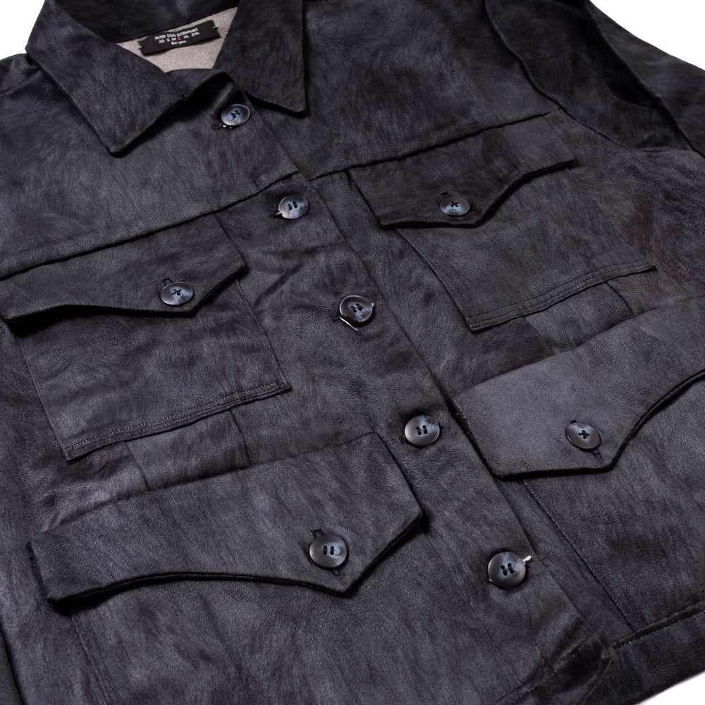 Image of Navy Cargo Jacket