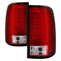 Image 1 of 07-13 SIERRA LED TAIL LIGHTS RED