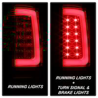 Image 2 of 07-13 SIERRA LED TAIL LIGHTS RED