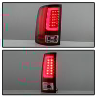 Image 3 of 07-13 SIERRA LED TAIL LIGHTS RED