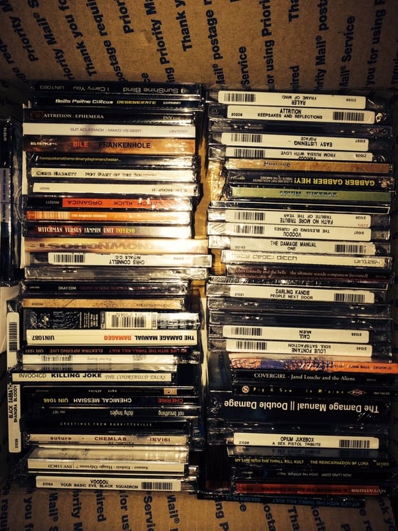 Image of Instant Industrial CD Collection!! 66 Titles and nearly 70 discs!!