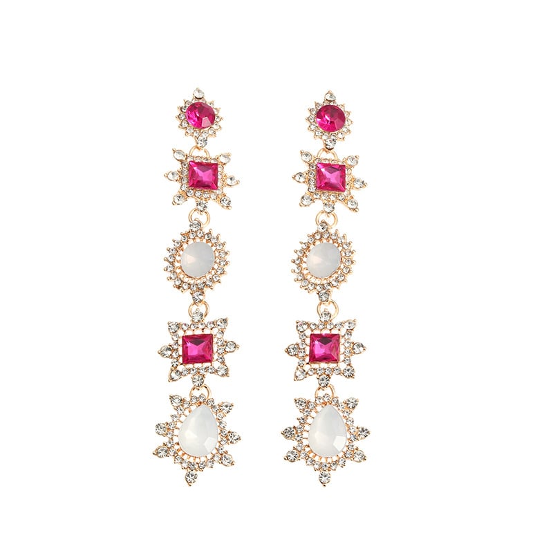Image of Pink&White Baroque Long