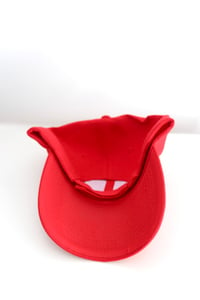 Image of we don’t make deals with demons baseball cap in red