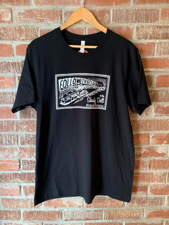 Image of Logo Tee in Black (with outline)