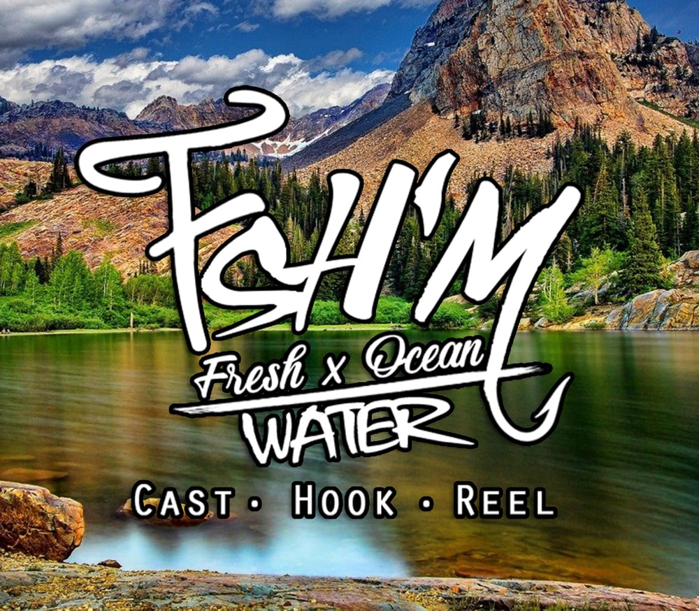 Fsh'm Logo Sticker