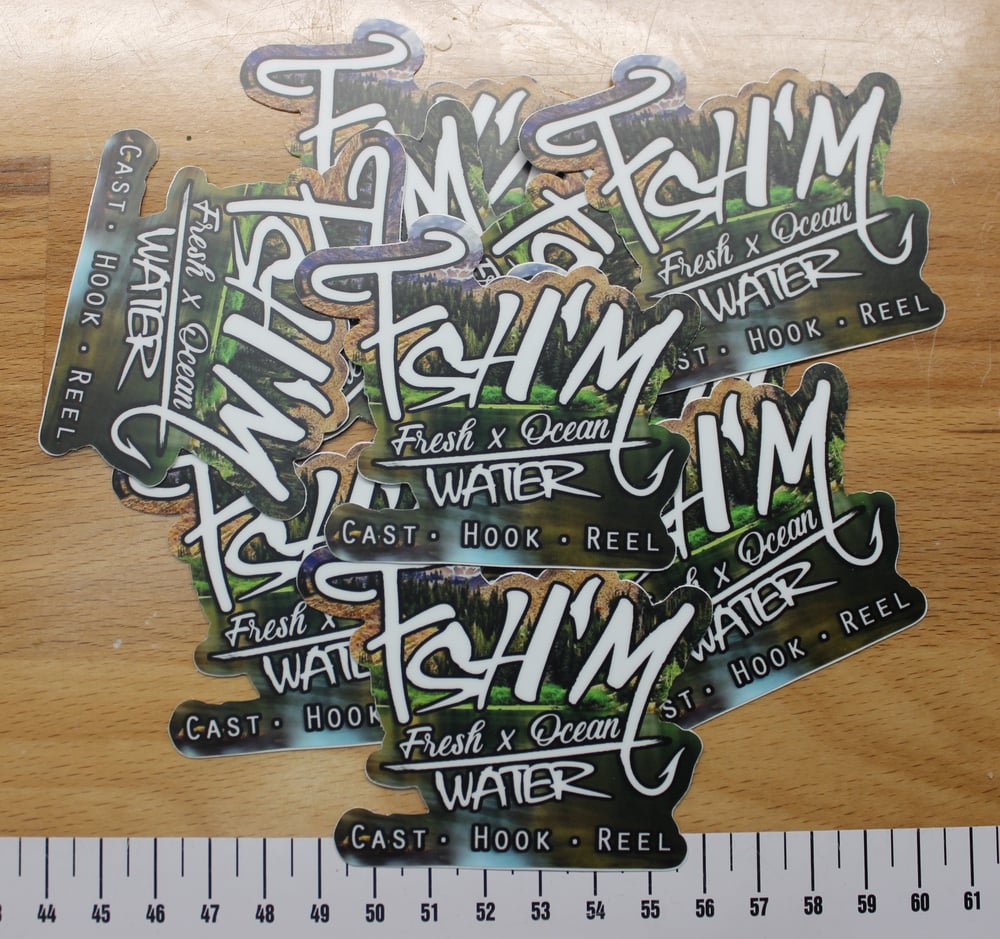 Fsh'm Logo Sticker