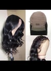 360 lace 100% human raw indian hair wig