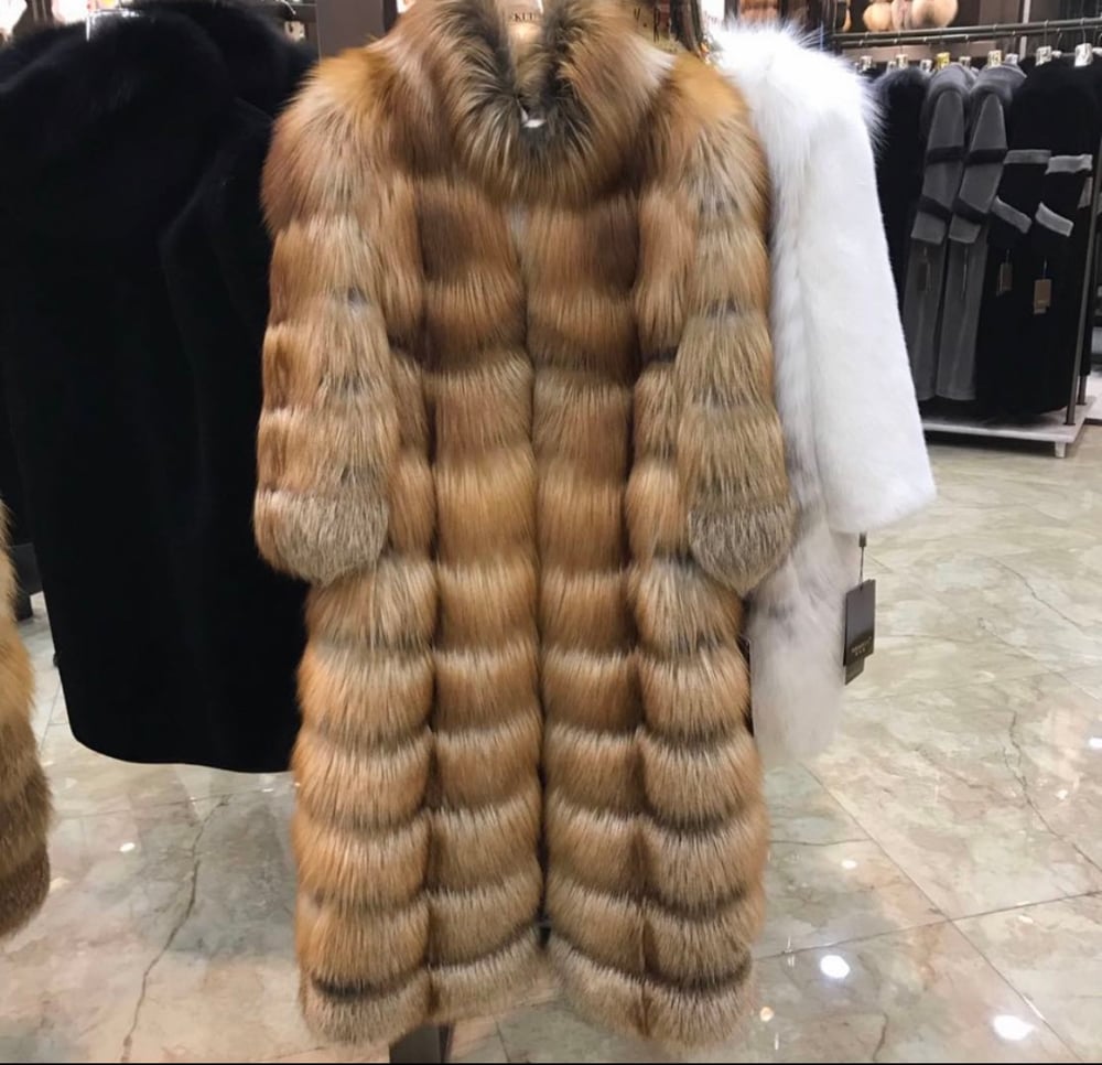 Image of Savannah Fox Fur Coat