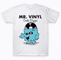 Image 1 of Mr Vinyl Crate Digger T Shirt