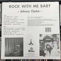 Image 2 of Johnny Clarke - Rock With Me Baby Vinyl LP