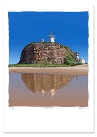 Image 1 of Nobbys Head at low tide Digital Print