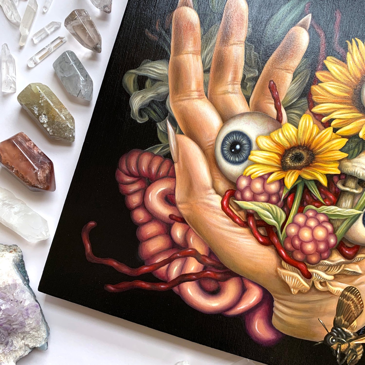 Image of 'The Changed Premonition' Original Oil Painting