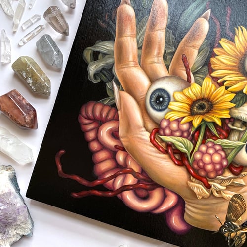 Image of 'The Changed Premonition' Original Oil Painting