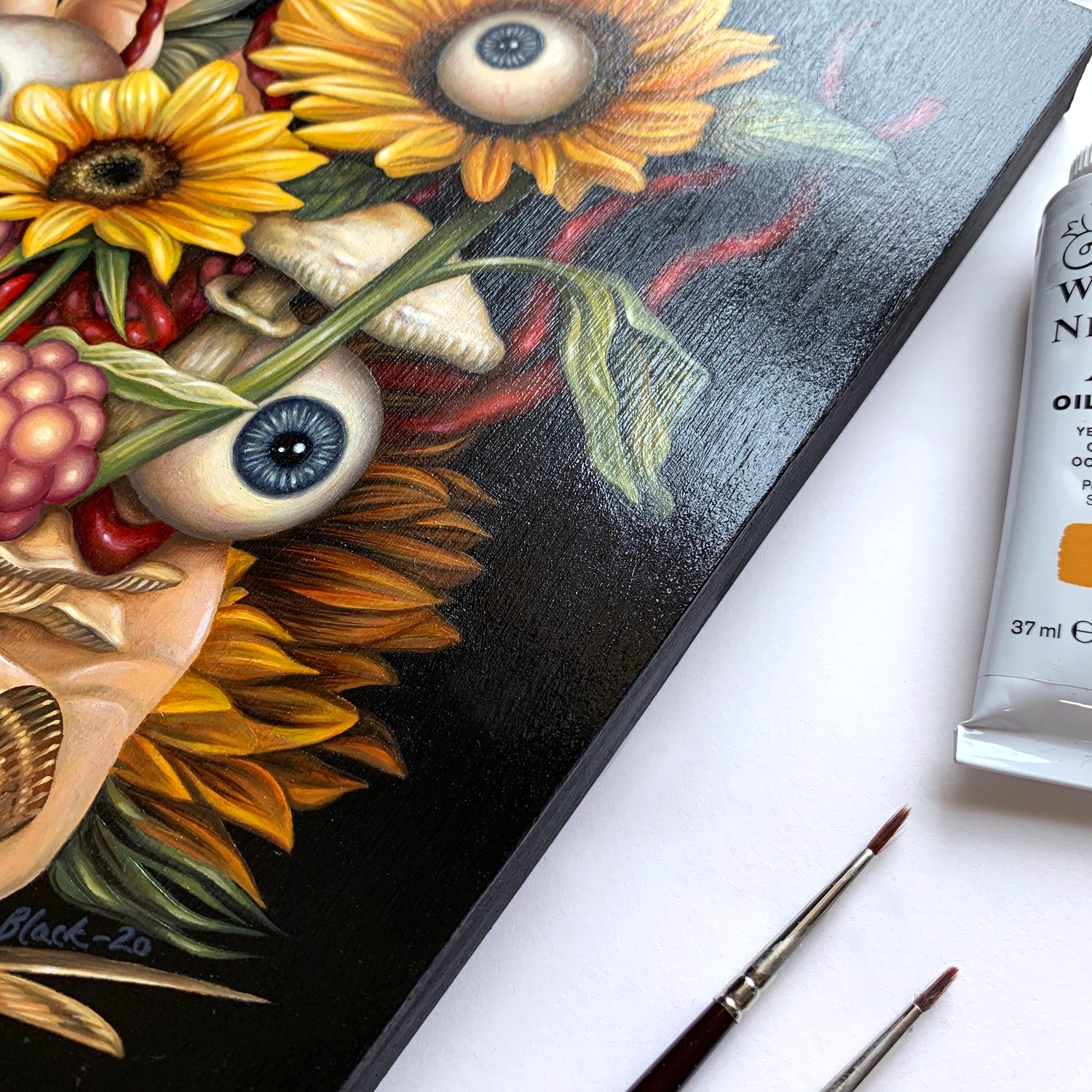 Image of 'The Changed Premonition' Original Oil Painting