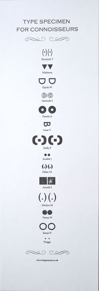 Image 3 of Bust Type Specimen for Connoisseurs/Connaisseurs