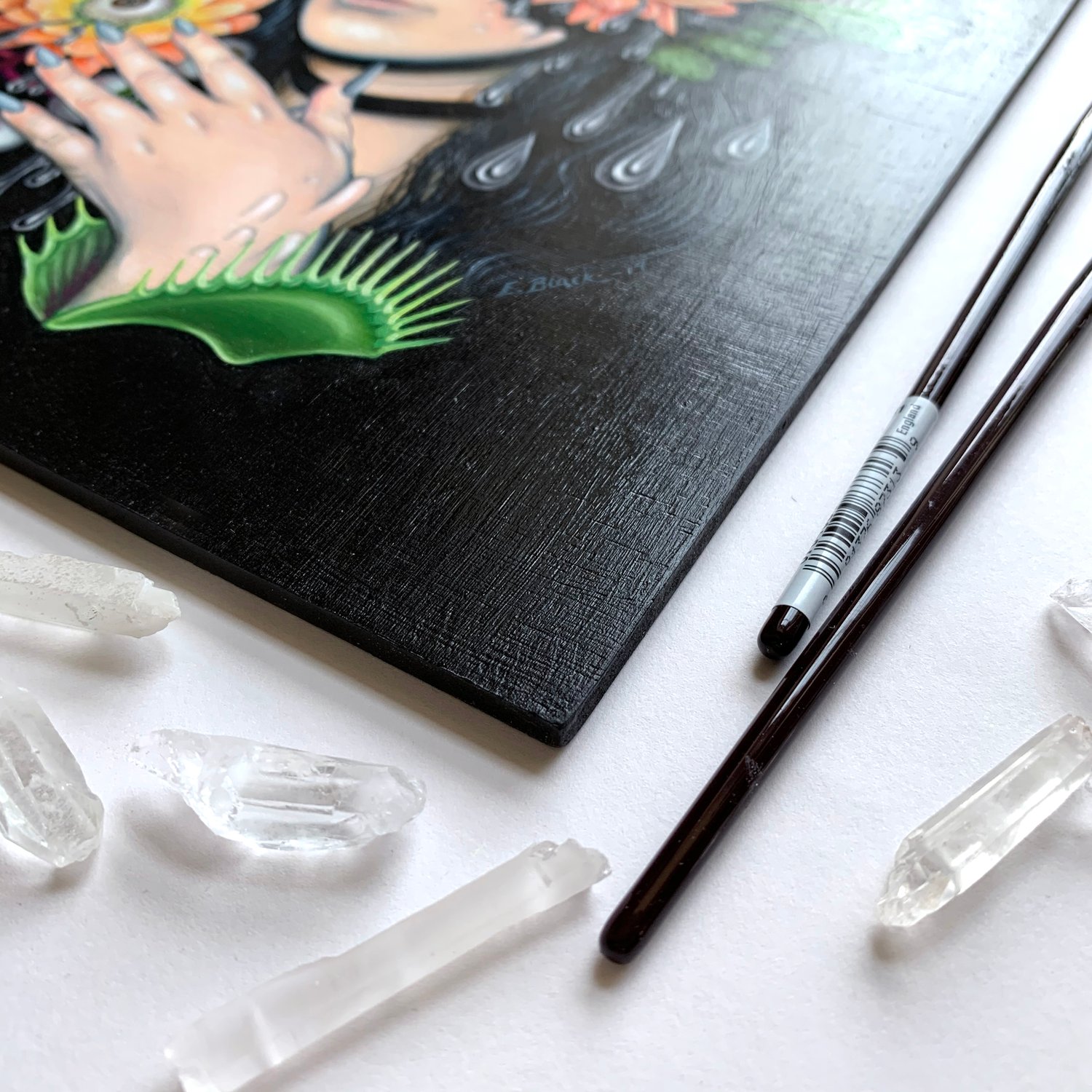 Image of 'Absence of Faith' Original Oil Painting