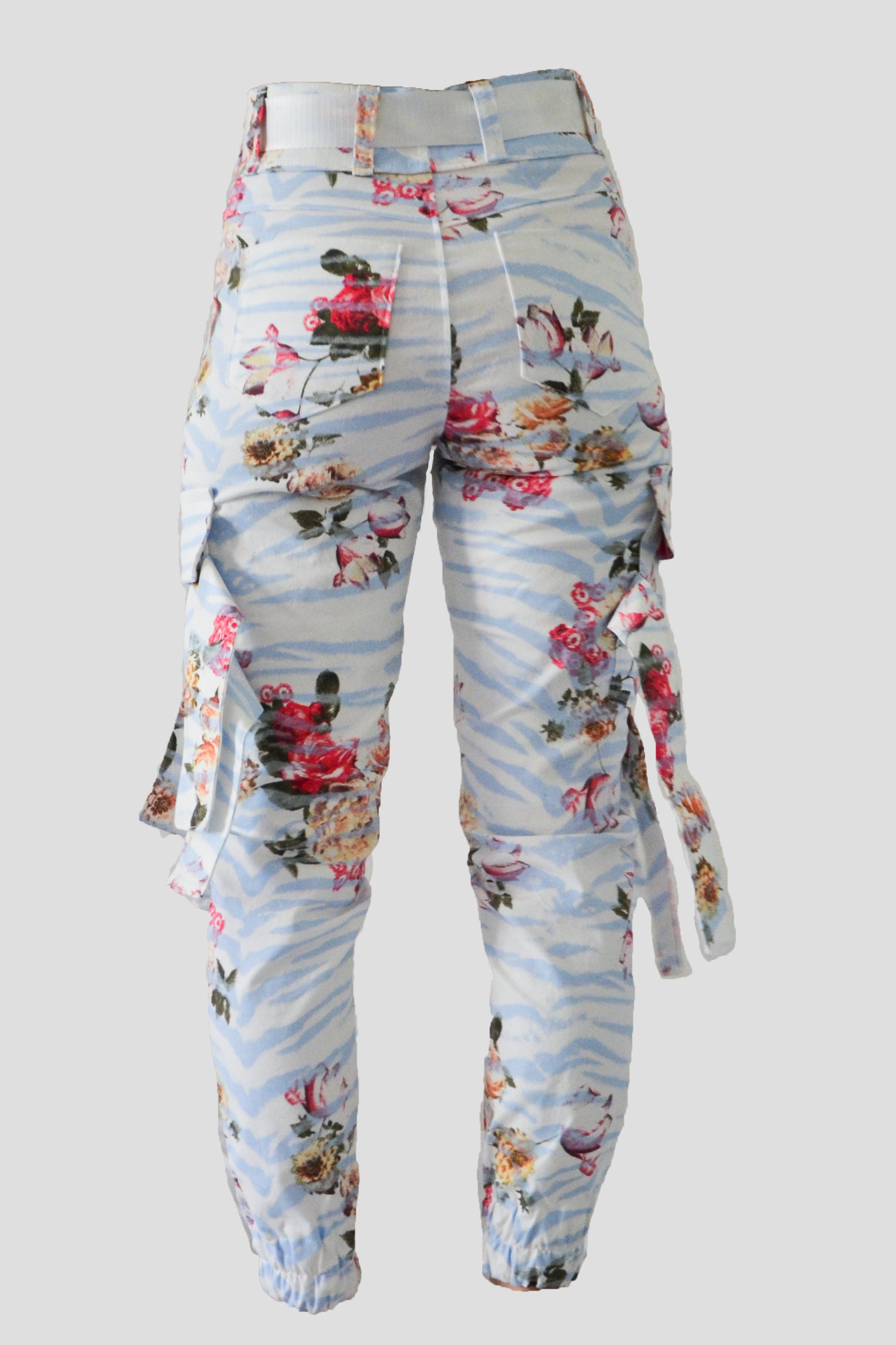 light blue cargo pants