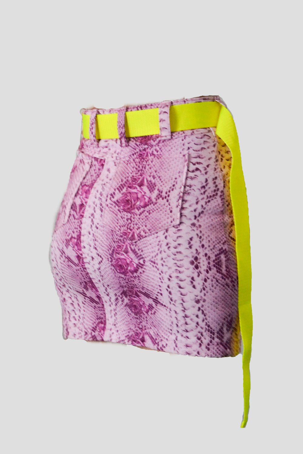 Image of Pink Snake Skirt