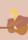 A4 Kurt Cobain Nirvana Print 