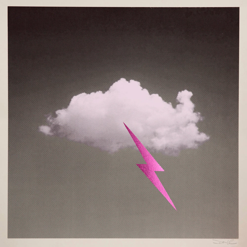 Image of 'Little Fucking Cloud' (Pink/Metallic Pink)