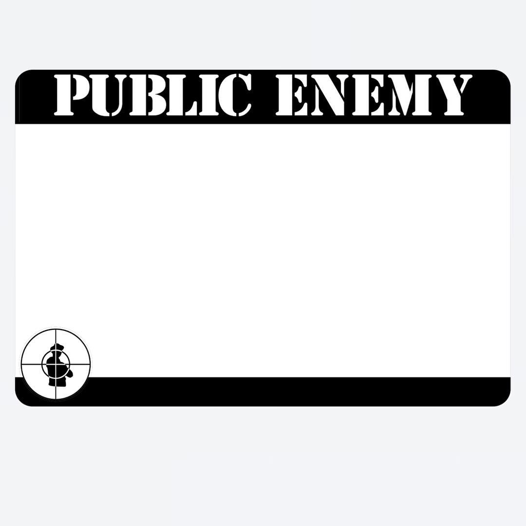 Public Enemy Blanks