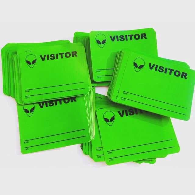 Visitor Blanks