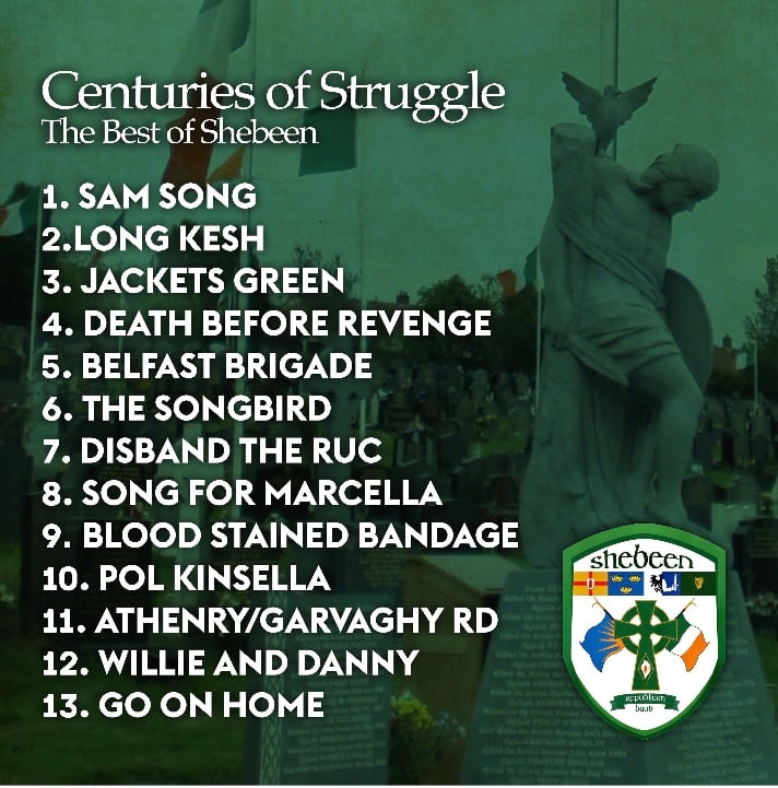 Centuries Of Struggle CD (the best of Shebeen)