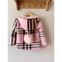 Image 1 of Pink wool coat 