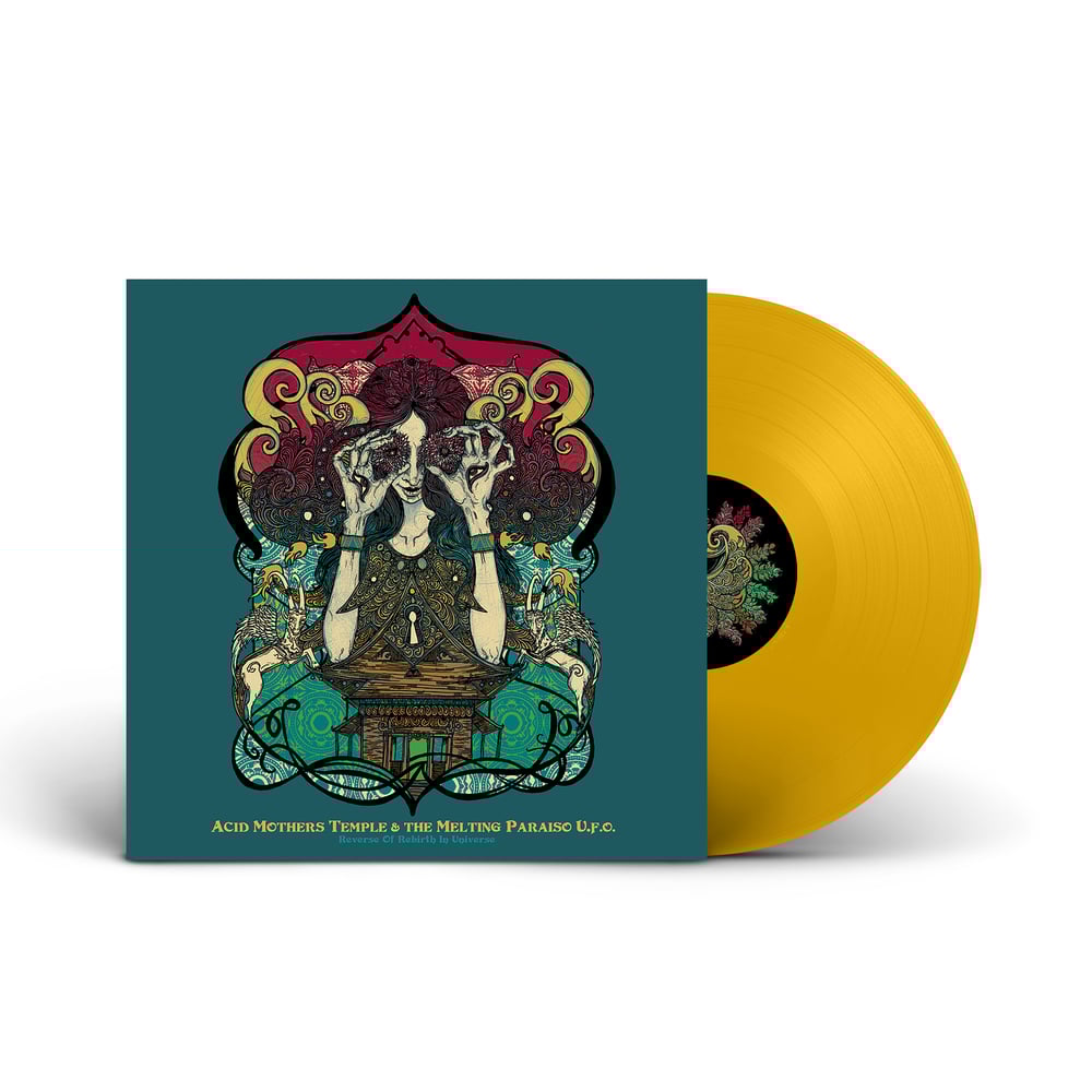 ACID MOTHERS TEMPLE 'Reverse Of Rebirth In Universe' Sun Yellow Vinyl LP