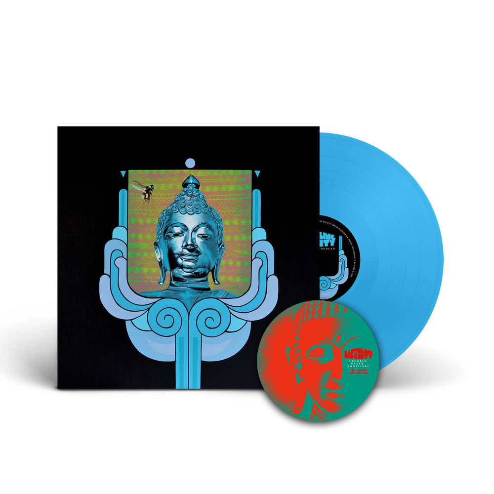 EARTHLING SOCIETY 'Ascent To Godhead' Blue Vinyl LP & Bonus CD