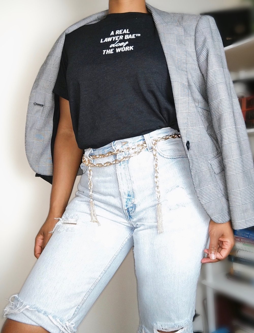 Image of 50% OFF - Lawyer Bae™ A Real Lawyer Bae DOES the Work Unisex Tee