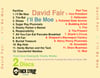 David Fair ‎– I'll Be Moe‎ (2xCD)