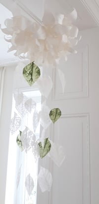 Image 2 of Suspension EDEN blanc/vert 