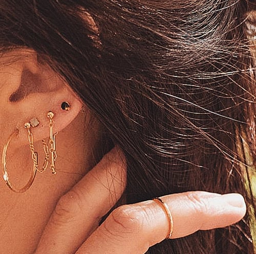 Image of TULUM hoops (GF)