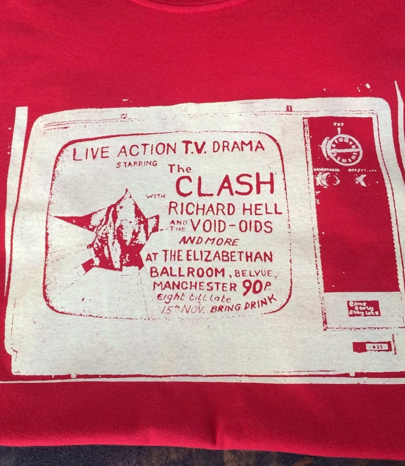 The Clash / Richard Hell and the Voidoids shirt