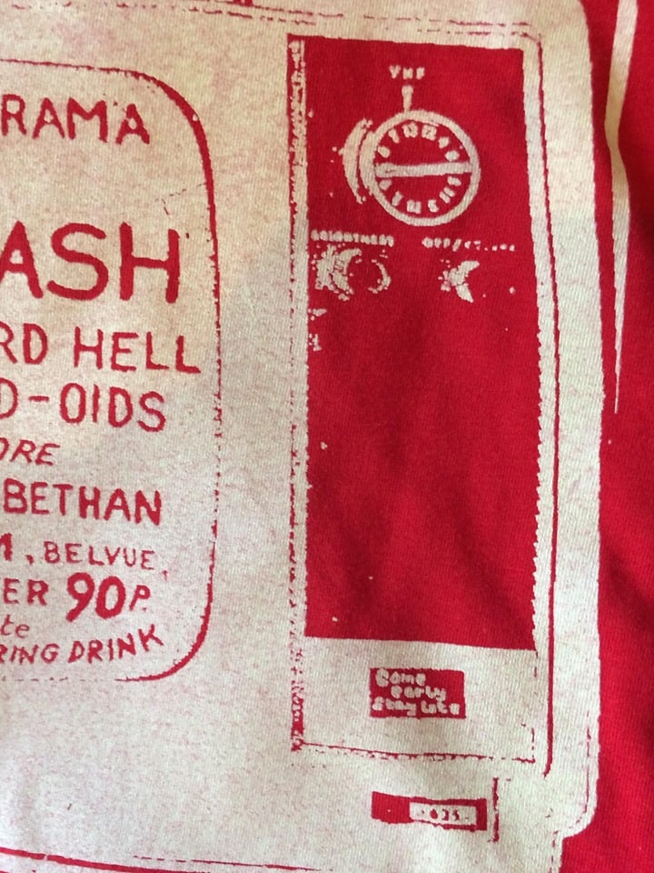 The Clash / Richard Hell and the Voidoids shirt