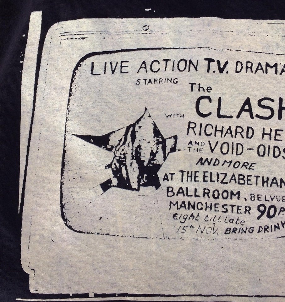 The Clash / Richard Hell and the Voidoids shirt